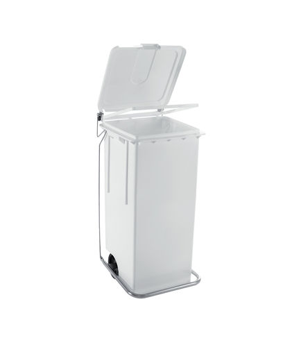 Plastic waste bin - 643  - Mar Plast Group S.p.A. - on casters / foot-operated