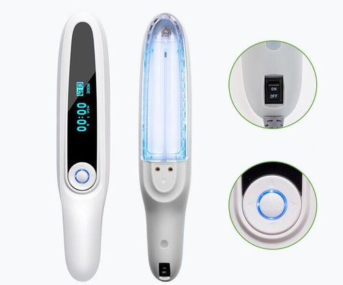 Eczema traitment phototherapy lamp - 6000B - Shenzhen Greatmade Tech - psoriasis treatment / hand-held / UV