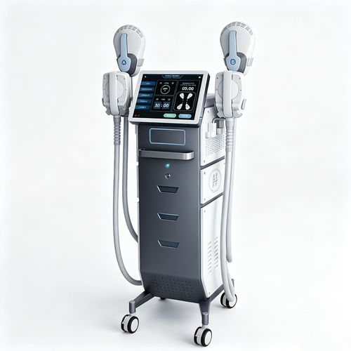 RF body contouring unit - EM-9 - Beijing VCA Laser - magnetic pulse body contouring unit / muscle electrical stimulation body contouring unit / trolley-mounted