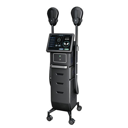 Muscle electrical stimulation body contouring unit - EM-10 - Beijing VCA Laser - trolley-mounted