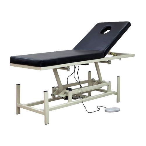 Electric examination table - XF632 - Foshan Xufeng Medical Technology Co., Ltd. - height-adjustable / with adjustable backrest / 2-section