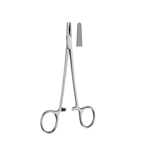 Surgical needle holder - PS-1504 - Peak Surgicals - Baumgartner / tungsten carbide / disposable