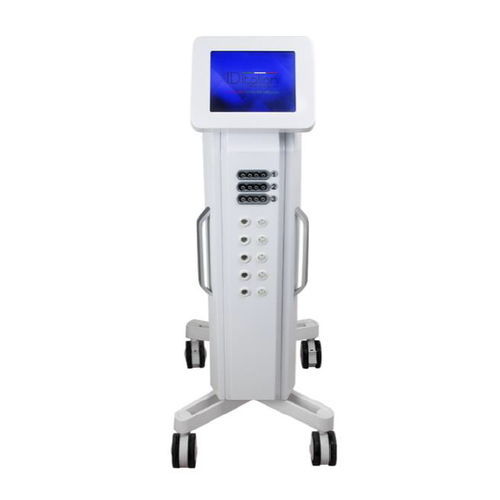 Chest pressure therapy unit - Presso-XL - NHC Medical & Beauty - trolley-mounted / EMS / 5 independent cells