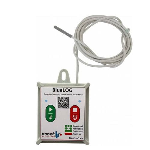Temperature data-logger - BlueLOG P-80 - Tecnosoft SRL - laboratory / for pharmaceutical products / Bluetooth