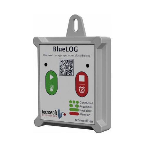 Temperature data-logger - BlueLOG X - Tecnosoft SRL - laboratory / for pharmaceutical products / Bluetooth