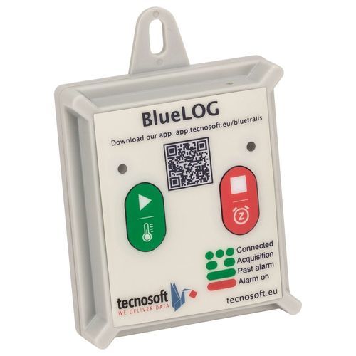 Temperature data-logger - BlueLog SDK - Tecnosoft SRL - for pharmaceutical products / for cold chain monitoring / Bluetooth