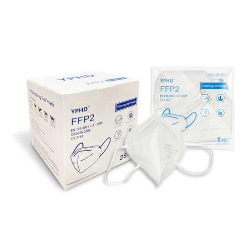 FFP2 safety mask - YD-001 - ZHENJIANG LANDFAST - polypropylene / with filter / half-mask