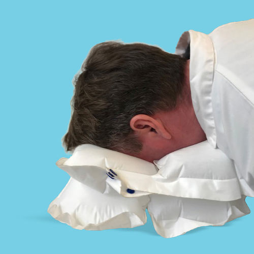 Head positioning cushion - DUO Withe  - Levabo Medical - for people with reduced mobility / bariatric / adult