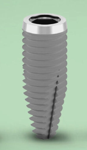 Cylindro-conical dental implant - TTI - Biosafin - titanium / internal hexagon / straight