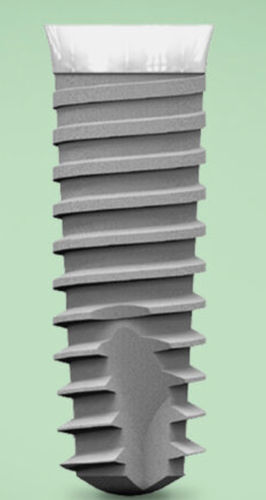 Cylindrical dental implant - KT - Biosafin - titanium / internal hexagon / flared