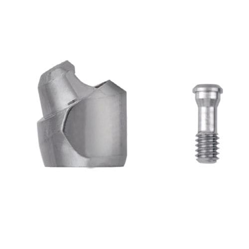 Titanium implant abutment - EA series - Biosafin - external / angled