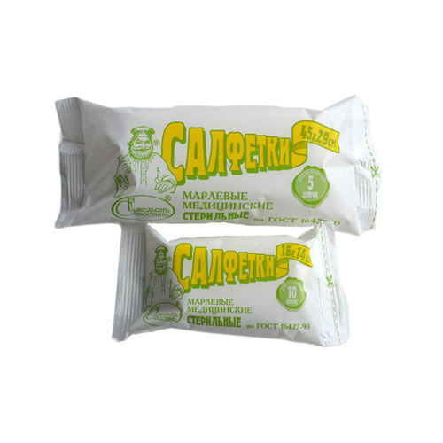 Sterile gauze compress - GOST 16427-93 - Emelyan Savostin