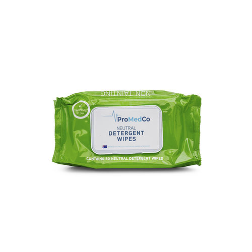 Floors ans surface cleansing wipes - PMC33850 - ProMedCo - pack of 50