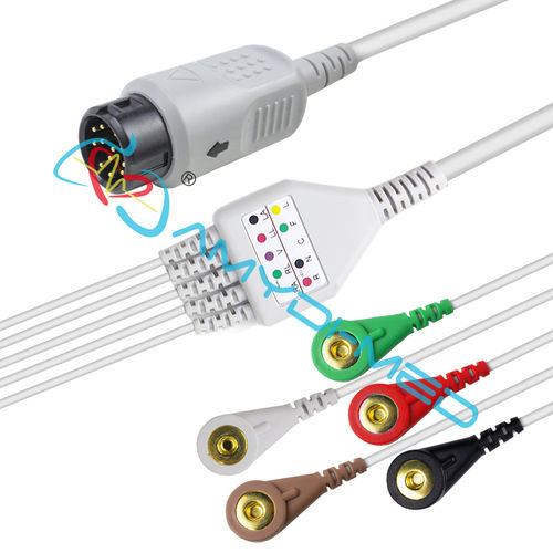 ECG cable - AMD-EG-VS0094-A - Shenzhen Amydi-med Electronics Tech