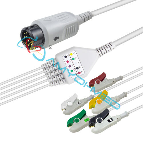 ECG cable - AMD-EG-VC0094-A - Shenzhen Amydi-med Electronics Tech