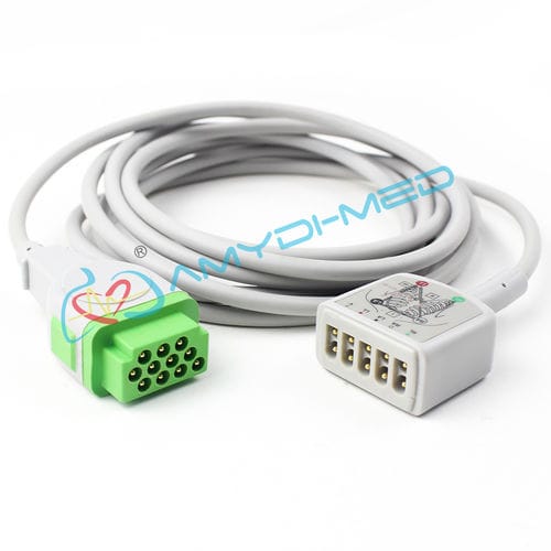 ECG cable - AMD-EC-VI0007-X  - Shenzhen Amydi-med Electronics Tech