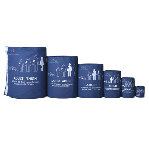 Reusable Arm Blood Pressure Monitor Cuff – NIBP Cuff – Sizes: Neo/Infant/Child/Adult/Large Adult Available