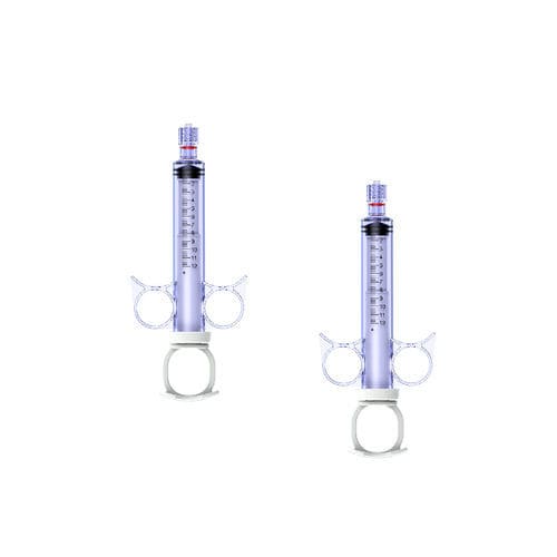Angiography syringe - INT Medical Instruments - for contrast media / 10 ml / 6 ml