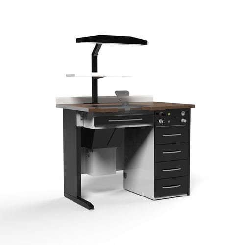 Dental laboratory workstation with light - GPW 01 - Grup Dental Medikal