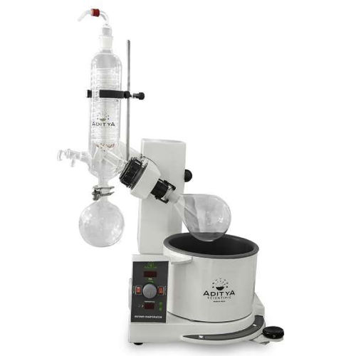 Laboratory evaporator - RE-2A - Aditya Scientific - rotary