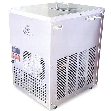 Compact laboratory chiller - RT 08025 - Aditya Scientific - recirculating
