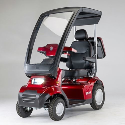 Electric mobility scooter - Afiscooter SOLAR - AFIKIM Electric Vehicles - 4-wheel / with cab