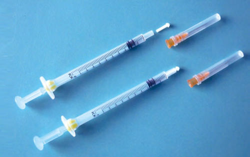 1 ml syringe - S3131 - HYZMED Medical - disposable / sterile / with fixed needle