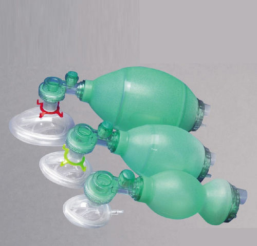 Emergency care manual resuscitator - B3120 - HYZMED Medical - PVC / disposable / with mask