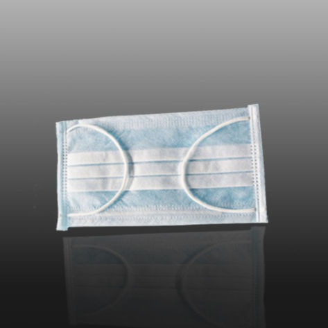 Polypropylene surgical mask - WM112 - HYZMED Medical - adult / box of 50 / blue