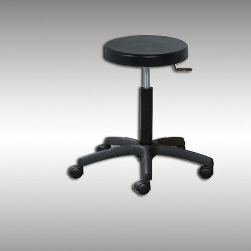 Healthcare facility stool - 5964  - HYZMED Medical - height-adjustable / on casters / ABS