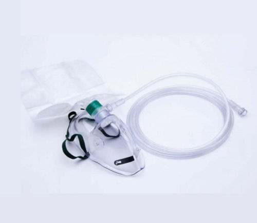 PVC oxygen mask - B01 - HYZMED Medical - transparent / adjustable / high-concentration