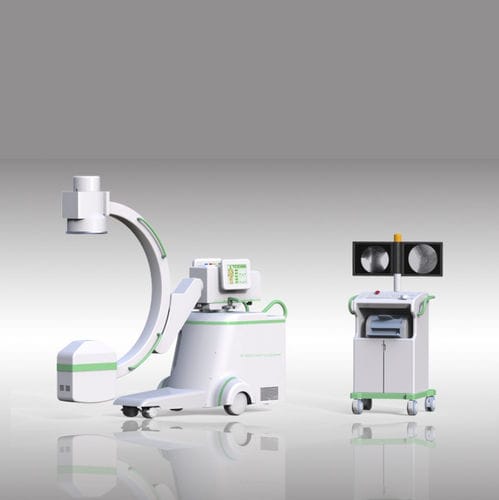 Mobile C-arm - LX7000A - HYZMED Medical - with video column