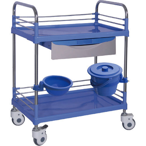 Medical trolley - 820*500*900mm - HYZMED Medical - for instruments / medicine / stainless steel