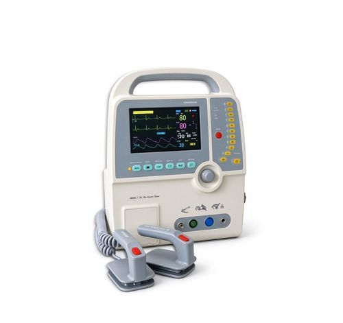 Manual external defibrillator - 9000C - HYZMED Medical - with multi-parameter monitor / biphasic