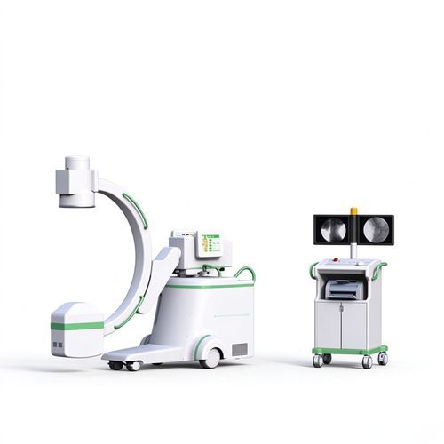 Mobile C-arm - LX7000A - HYZMED Medical - with video column