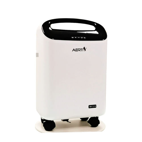 Home care oxygen concentrator - AM-3-N - Shenyang Aerti Tech - on casters / PSA