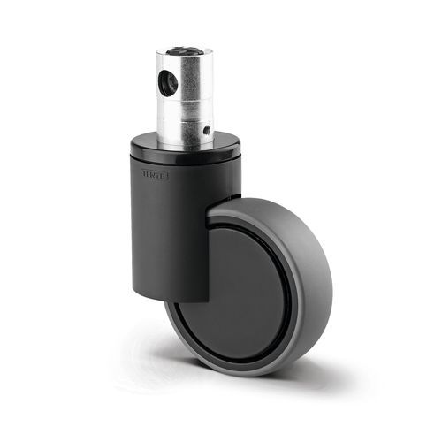 Medical trolley wheel - Integral smart - TENTE International GmbH - for hospital bed / with brake / polyamide