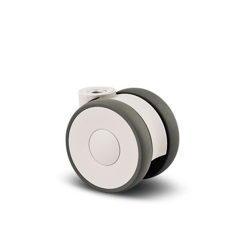 Medical trolley wheel - Linea safety  - TENTE International GmbH - polyamide / polyurethane / swiveling