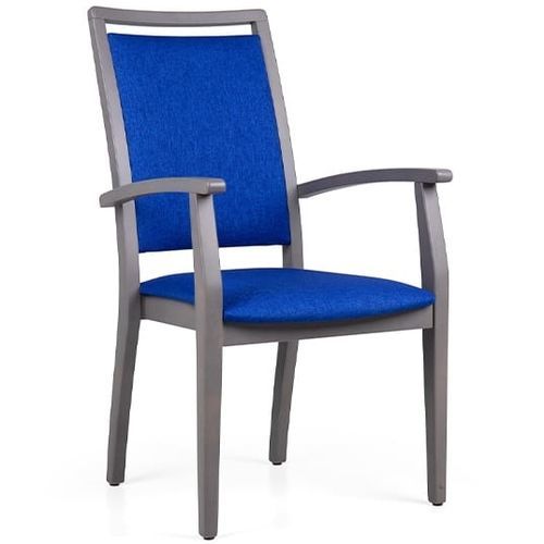 Chair with armrests - FARO HIGH EMP CB - FENABEL - with high backrest / stackable