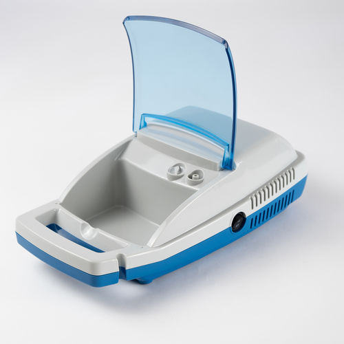 Electro-pneumatic nebulizer - B-302 - Delta A Healthcare - hand-held / with compressor / with mask