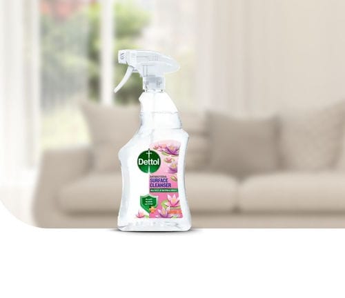 Floors and surface disinfectant - Waterlily  - Dettol - liquid / 750 mL / acide-based