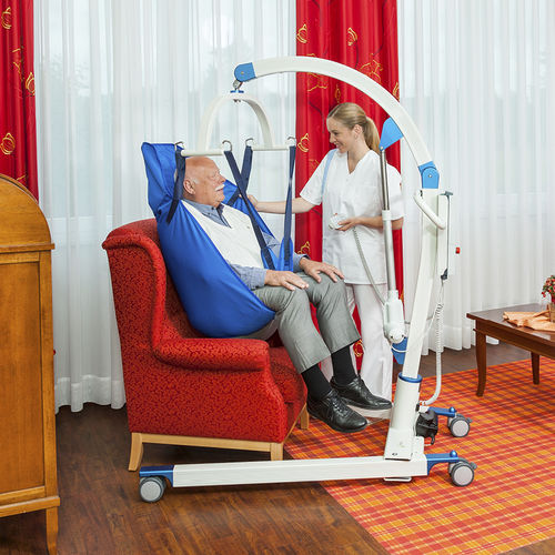 Electric patient lift - Hoist Max - Astor Bannerman - manual / on casters / bariatric