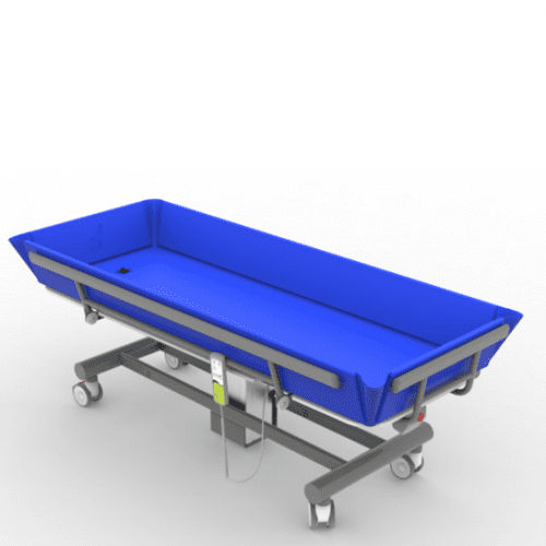 Height-adjustable shower trolley - 00.150.00.0005 - Astor Bannerman