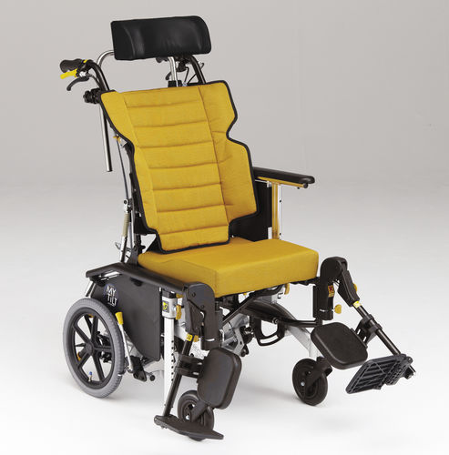 Passive wheelchair -  MH-CR3D Tilt and reclining  - Matsunaga Manufactory - outdoor / indoor / folding