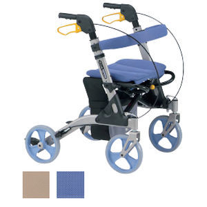 4-wheel rollator - MV-100 - Matsunaga Manufactory - with seat