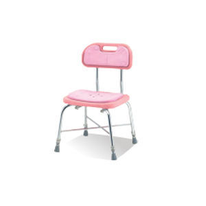 Shower chair with backrest - SC-21 - Matsunaga Manufactory - height-adjustable