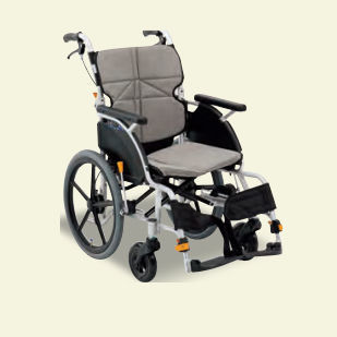 Passive wheelchair - NEXT series - Matsunaga Manufactory - outdoor / indoor / height-adjustable