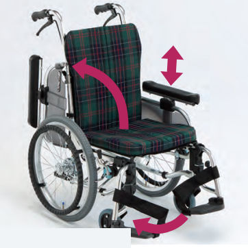 Manual wheelchair - AR-911S - Matsunaga Manufactory - outdoor / indoor / folding