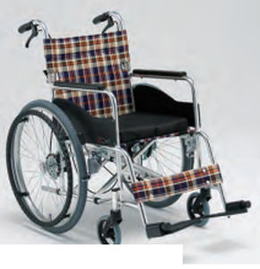 Manual wheelchair - AR-201BT - Matsunaga Manufactory - outdoor / indoor / folding