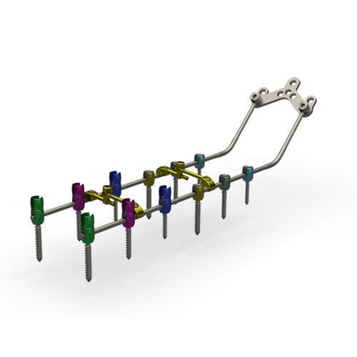 Cervico-thoracic osteosynthesis unit - CPS2 series - TASARIMMED - posterior / adult